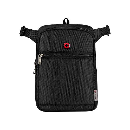 Сумка WENGER BC First для ношения через плечо,чёрный, 100% полиэстер, 21х28х9 см; - купить необычные подарки в Воронеже