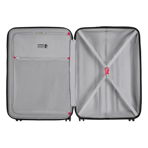 Чемодан WENGER Prymo, чёрный, большой, 52х76х30 см, 93 л; - купить подарки с логотипом в Воронеже