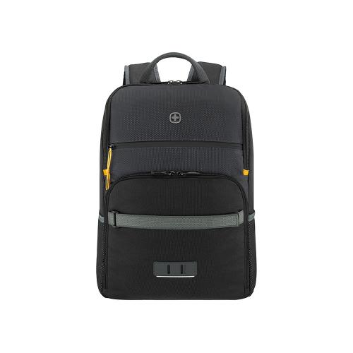 Рюкзак WENGER Move 16, чёрный, переработанный ПЭТ, 33 x 19 x 44 см; - купить необычные подарки в Воронеже