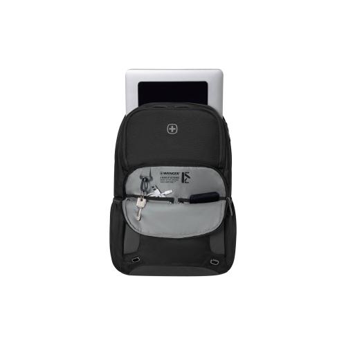 Рюкзак WENGER XE Tryal 15.6, черный, переработанный ПЭТ/Полиэстер, 31х20х44 см; - купить подарки с логотипом в Воронеже