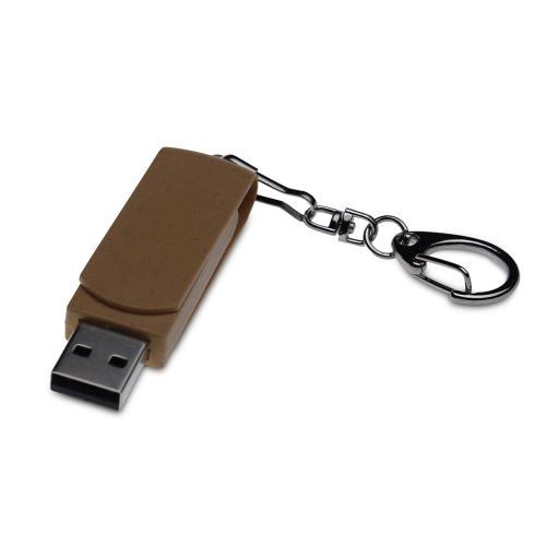 Флешка USB 2.0 Варуна на 32 ГБ, коричневый