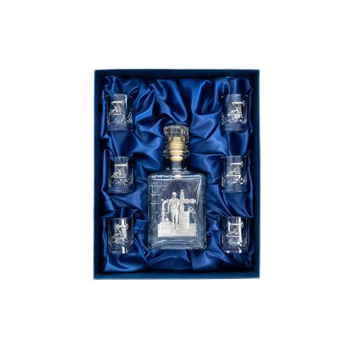 Набор со штофом НЕФТЯНОЙ; - купить необычные подарки в Воронеже