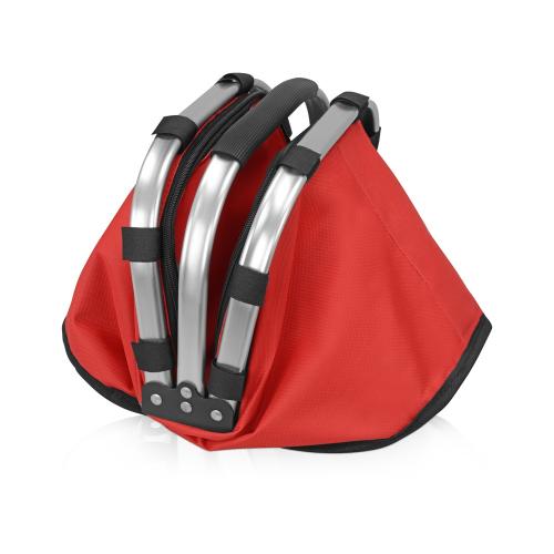 Изотермическая сумка-холодильник FROST складная с алюминиевой рамой; - купить именные сувениры в Воронеже