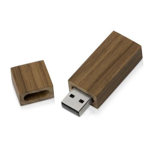 Флеш-карта USB 2.0 16 Gb Woody с магнитным колпачком; - купить необычные подарки в Воронеже