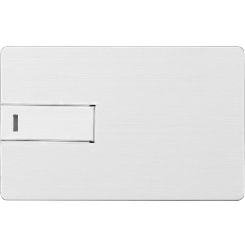 Флеш-карта USB 2.0 64 Gb в виде металлической карты Card Metal; - купить необычные сувениры в Воронеже