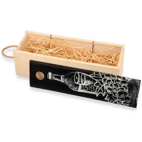 Пенал на 1 бутылку с грифельной крышкой; - купить необычные подарки в Воронеже