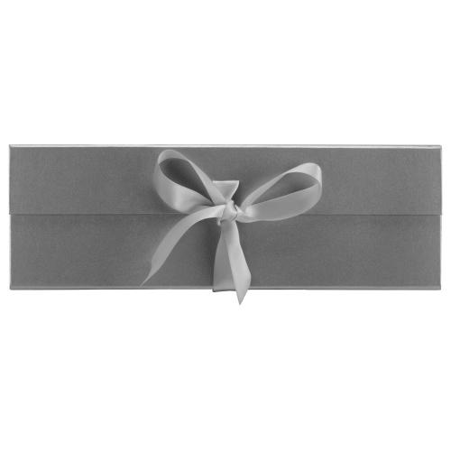 Коробка разборная на магнитах с лентами; - купить подарки с логотипом в Воронеже