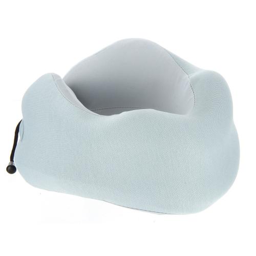 Подушка для путешествий с эффектом памяти Memo Pillow PRO M/L English Blue; - купить именные сувениры в Воронеже