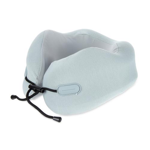 Подушка для путешествий с эффектом памяти Memo Pillow PRO M/L English Blue