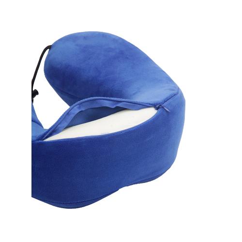 Подушка для путешествий с эффектом памяти Мемо Bluewinder Blue; - купить именные сувениры в Воронеже