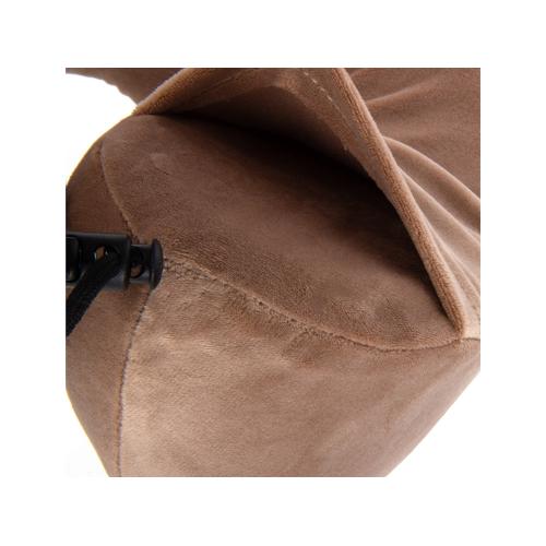 Подушка для путешествий с эффектом памяти Мемо Bluewinder Cappuccino; - купить подарки с логотипом в Воронеже