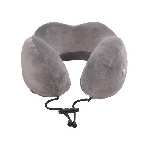 Подушка для путешествий с эффектом памяти Мемо Bluewinder Grey; - купить необычные подарки в Воронеже