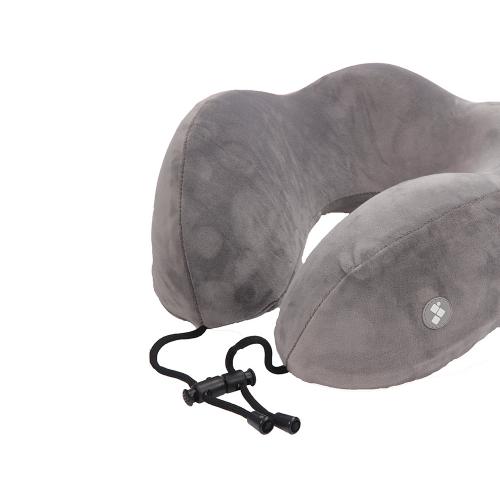 Подушка для путешествий с эффектом памяти Мемо Bluewinder Grey; - купить именные сувениры в Воронеже