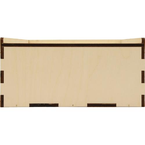 Деревянная подарочная коробка-пенал; - купить подарки с логотипом в Воронеже