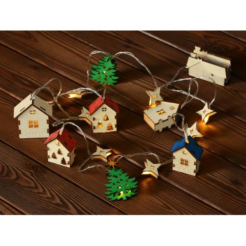 Елочная гирлянда с лампочками Новогодняя цветная; - купить необычные подарки в Воронеже