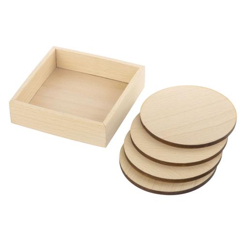 Набор круглых костеров на подставке Drink; - купить необычные сувениры в Воронеже