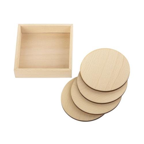 Набор круглых костеров на подставке Drink; - купить необычные подарки в Воронеже