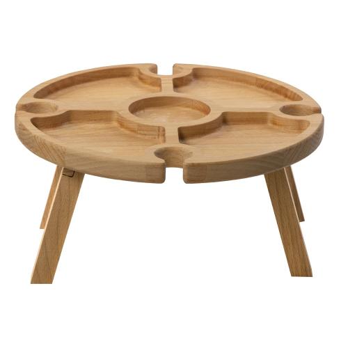 Деревянный столик на складных ножках Outside party; - купить необычные подарки в Воронеже