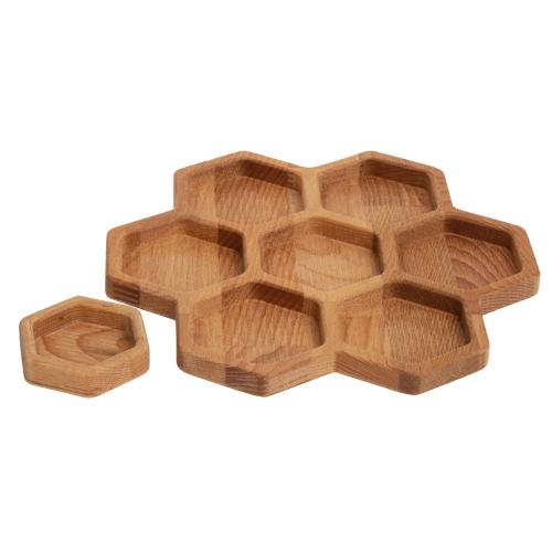 Менажница соты с одной соусницей Соты; - купить необычные подарки в Воронеже