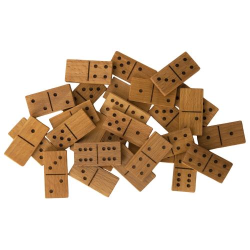 Игра Домино из массива бука; - купить подарки с логотипом в Воронеже