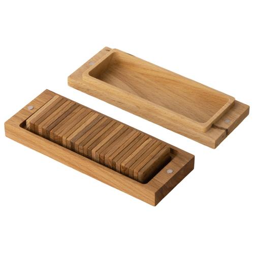 Игра Домино из массива бука; - купить необычные подарки в Воронеже