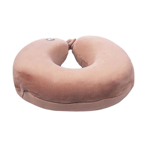 Подушка для путешествий с эффектом памяти Мемо Drowsy Dusty Rose; - купить подарки с логотипом в Воронеже