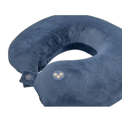 Подушка для путешествий с эффектом памяти Мемо Drowsy Denim; - купить подарки с логотипом в Воронеже