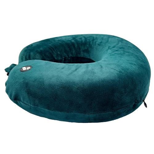 Подушка для путешествий с эффектом памяти Мемо Drowsy Emerald; - купить именные сувениры в Воронеже