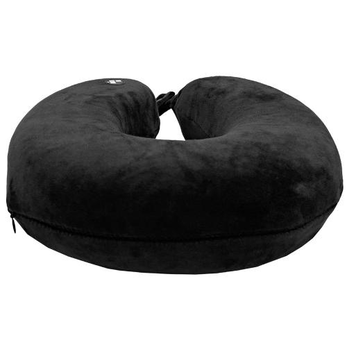 Подушка для путешествий с эффектом памяти Мемо Drowsy Black; - купить именные сувениры в Воронеже