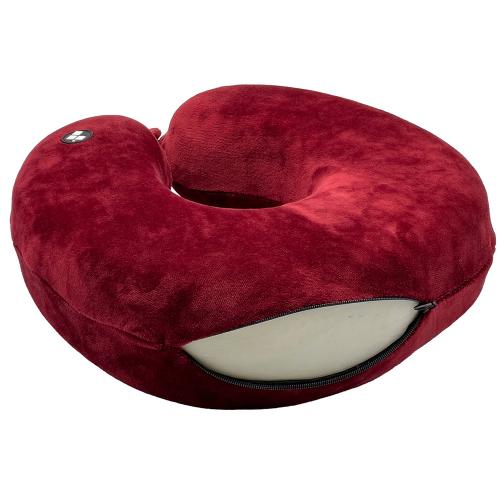 Подушка для путешествий с эффектом памяти Мемо Drowsy Marsala; - купить подарки с логотипом в Воронеже