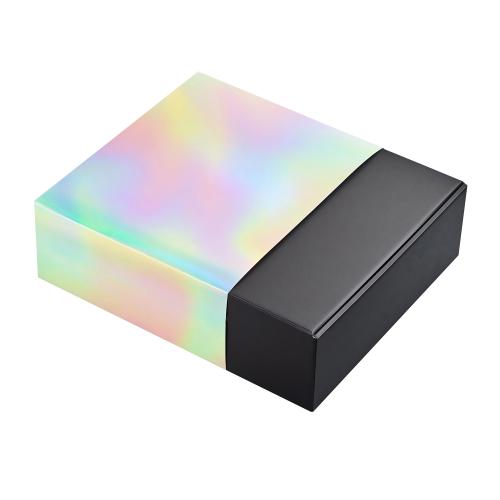 Подарочная коробка с голографическим шубером без печати Aurora; - купить именные сувениры в Воронеже