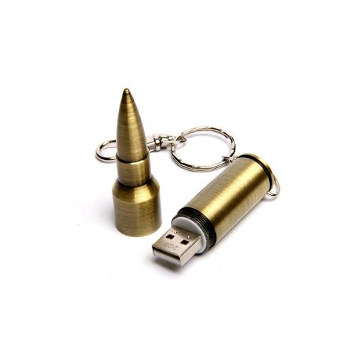 Флешка 3.0 в виде патрона от AK-47, 128 Гб; - купить необычные подарки в Воронеже