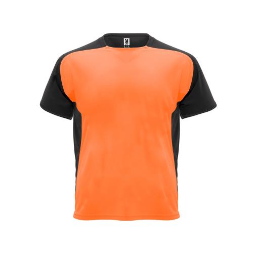 Футболка Bugatti мужская, неоновый оранжевый/черный