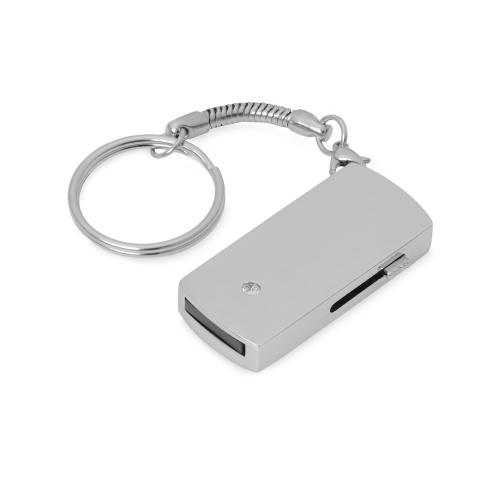 Флешка прямоугольной формы, выдвижной механизм с мини чипом, 16 Гб; - купить необычные сувениры в Воронеже