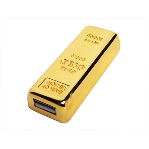 USB-флешка на 8 Гб в виде слитка золота; - купить необычные подарки в Воронеже
