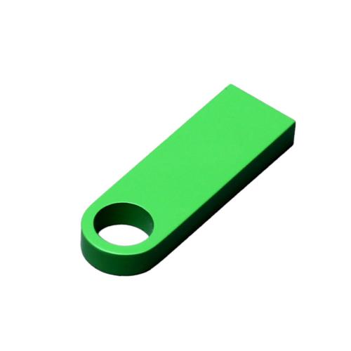 USB 2.0-флешка на 16 Гб с мини чипом и круглым отверстием; - купить необычные подарки в Воронеже