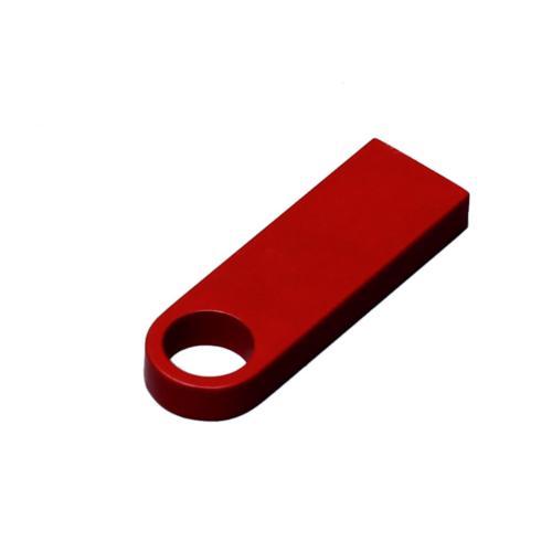 USB 2.0-флешка на 8 Гб с мини чипом и круглым отверстием; - купить необычные подарки в Воронеже