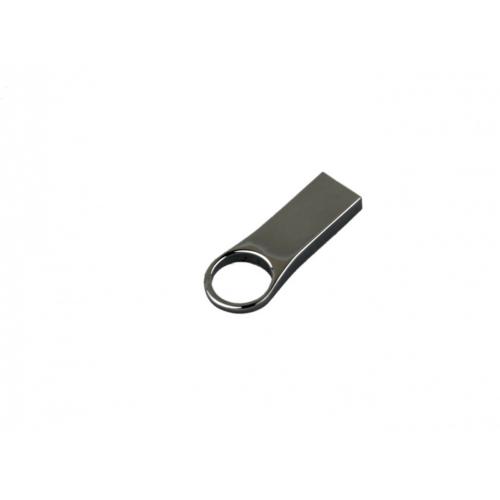 USB-флешка на 16 Гб с мини чипом, компактный дизайн с большим круглым отверстием.; - купить необычные подарки в Воронеже