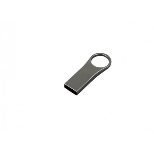 USB-флешка на 16 Гб с мини чипом, компактный дизайн с большим круглым отверстием.; - купить бизнесс-сувениры в Воронеже