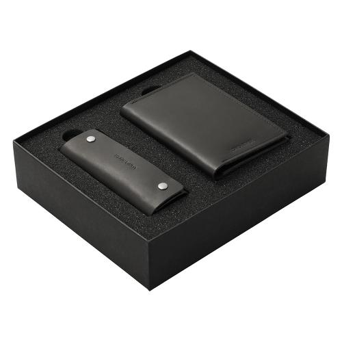 Подарочный набор Long River: обложка для паспорта, ключница; - купить необычные подарки в Воронеже