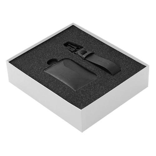 Подарочный набор Long River: картхолдер, ремешок для ключей; - купить необычные подарки в Воронеже