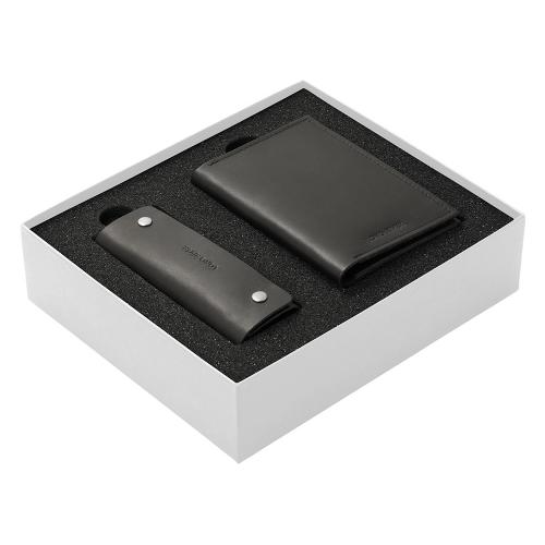 Подарочный набор Long River: обложка для паспорта, ключница; - купить необычные подарки в Воронеже