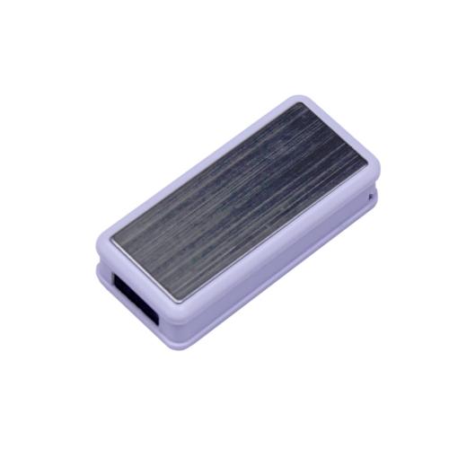 USB-флешка промо на 64 Гб прямоугольной формы, выдвижной механизм; - купить необычные подарки в Воронеже