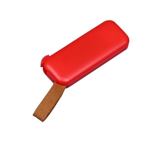 USB-флешка промо на 128 Гб прямоугольной формы, выдвижной механизм; - купить необычные подарки в Воронеже