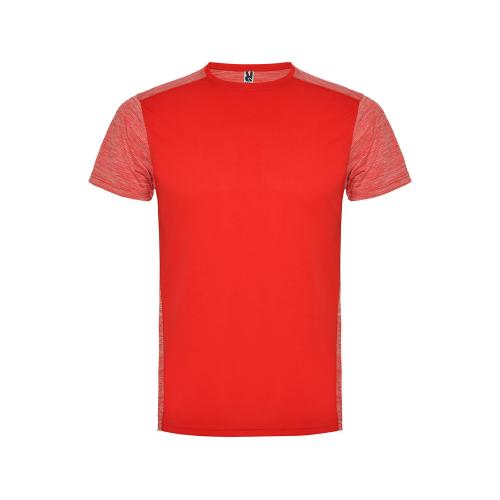 Спортивная футболка Zolder мужская, красный/меланжевый красный