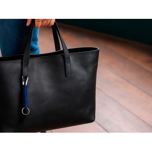 Брелок-веревочка Austere с карабином и кольцом; - купить именные сувениры в Воронеже