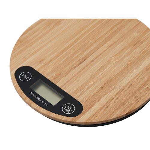 Бамбуковые кухонные весы Scale; - купить необычные сувениры в Воронеже