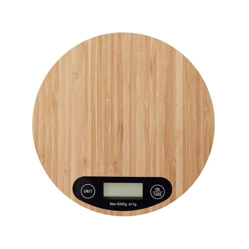 Бамбуковые кухонные весы Scale; - купить необычные подарки в Воронеже