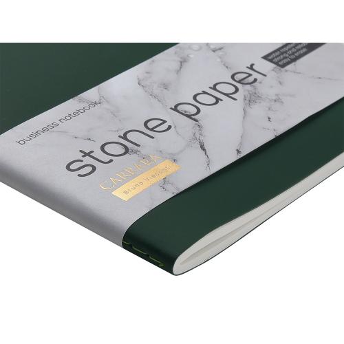 Тетрадь с каменной бумагой А5 Carrara 40 л., линейка; - купить подарки с логотипом в Воронеже