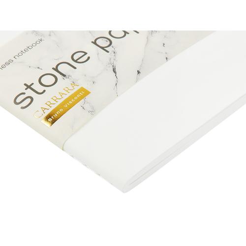 Тетрадь с каменной бумагой А5 Carrara 40 л., линейка; - купить подарки с логотипом в Воронеже